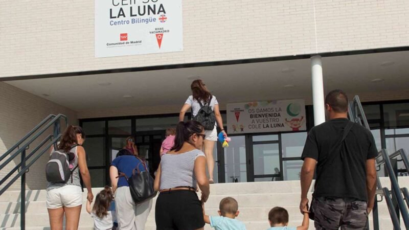 Rivas exige a la Comunidad de Madrid que garantice la correcta climatización de los colegios durante el último trimestre del curso escolar