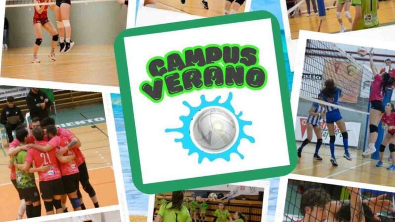 Comienza el campus de verano de voleibol en Rivas-Vaciamadrid