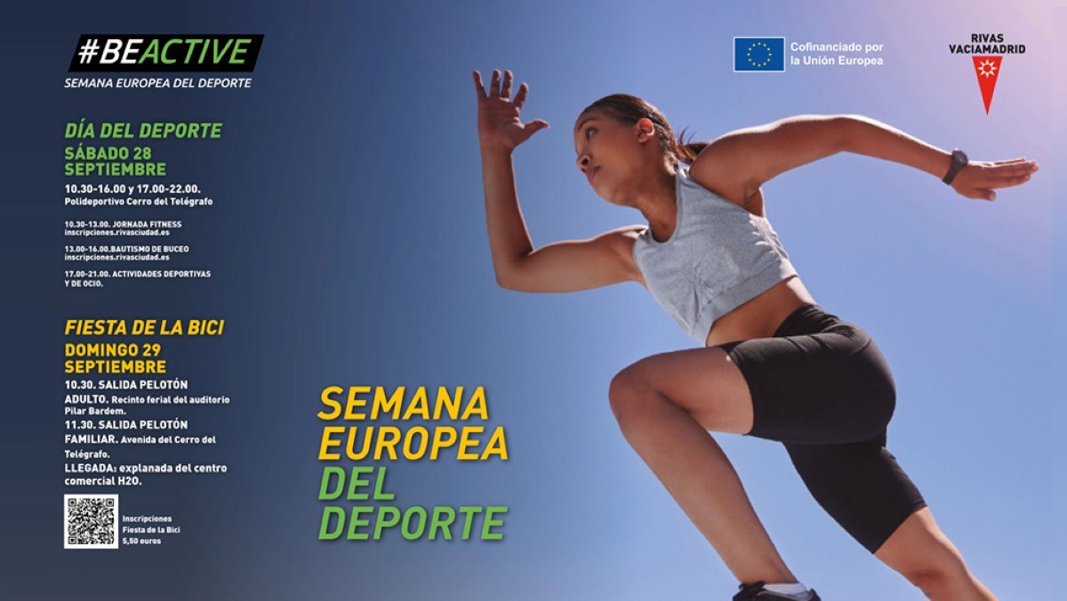 Programación completa de la semana europea del deporte Rivas Vaciamadrid