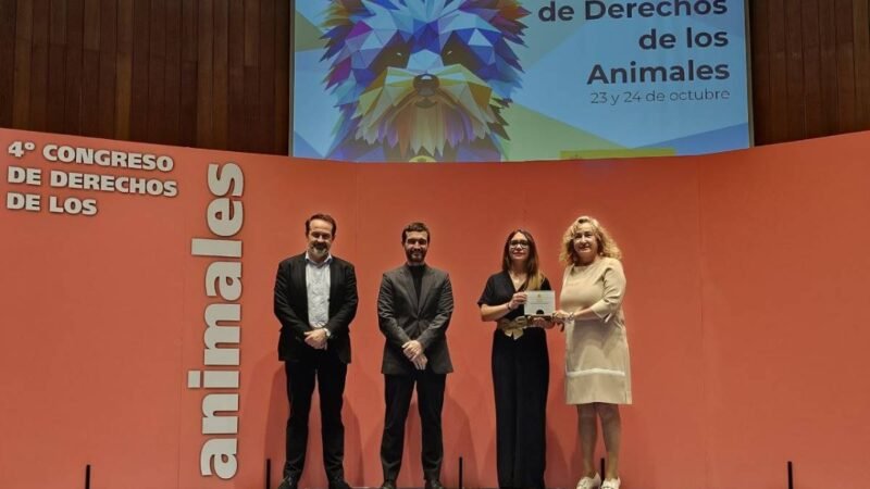 Rivas, premiada como Ciudad Amiga de los Animales por el Ministerio de Derechos Sociales