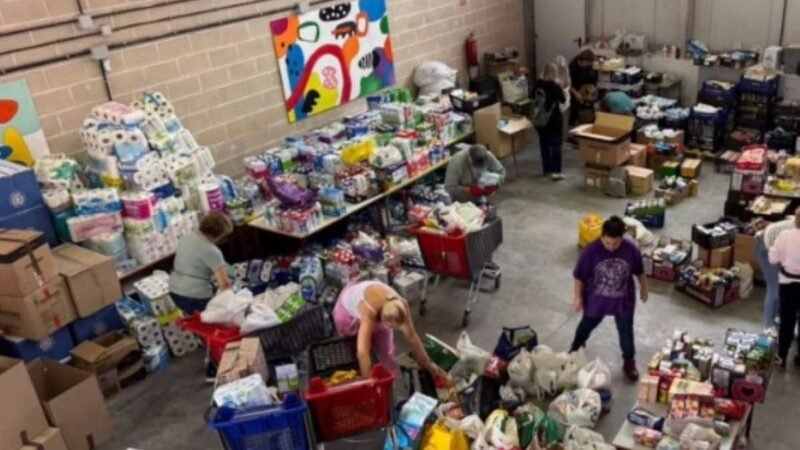 Rivas Vaciamadrid se vuelca con la Comunidad Valenciana en una muestra de solidaridad tras la DANA