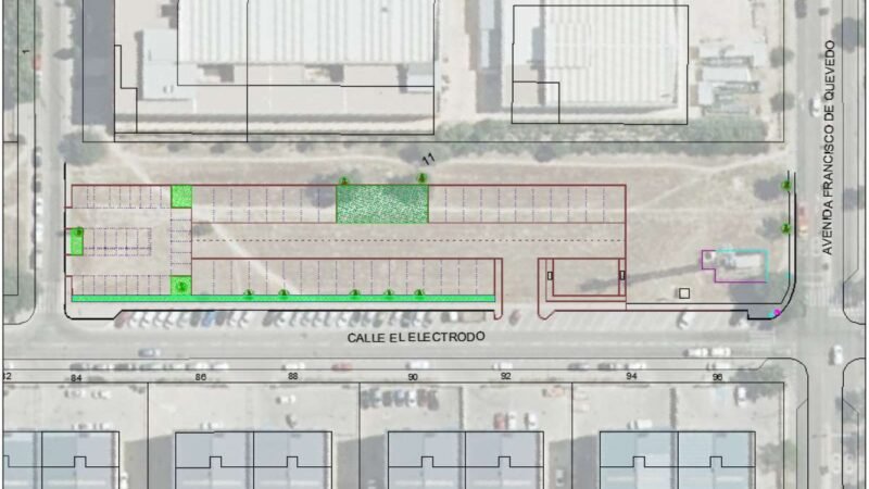 Rivas Vaciamadrid inicia las obras para un área de estacionamiento de corta estancia para autocaravanas