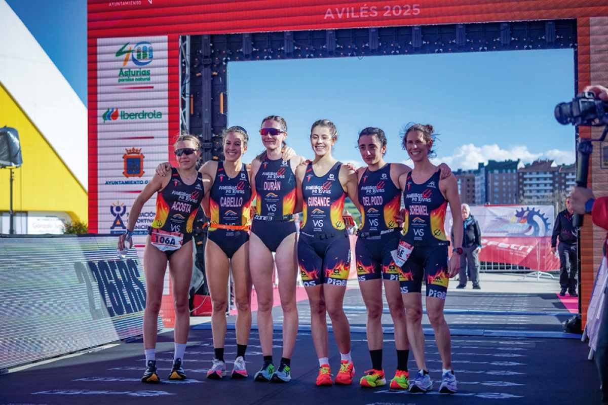 Diablillas de Rivas, campeonas de la Liga Nacional de Duatlón 2025