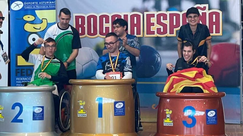 Ismael Muñoz, triple campeón de España joven en boccia, representará a España en el Europeo de Estambul