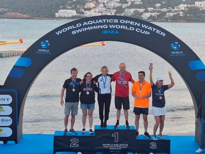 María José Rodríguez, subcampeona del mundo en aguas abiertas en Ibiza