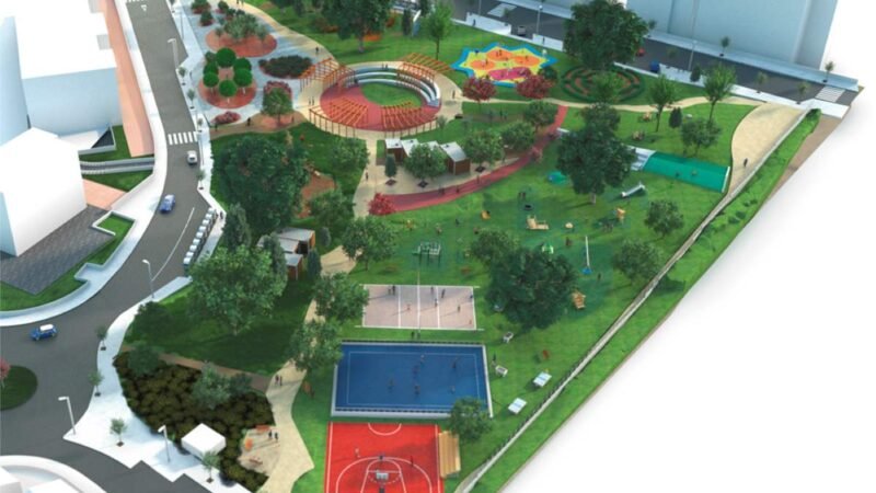 Rivas impulsa el primer parque de España que reutiliza aguas pluviales y grises