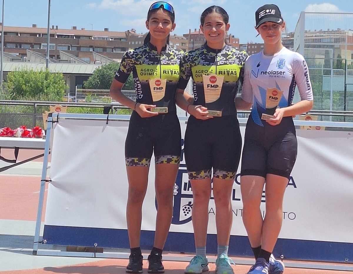 Verónica Freire y Nirmim Absalam, oro y plata para Rivas en la Liga Centro de Patinaje de Velocidad 2025
