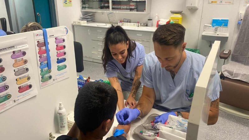 El Hospital del Sureste revisa la salud de 19 menores saharauis acogidos por familias de Rivas