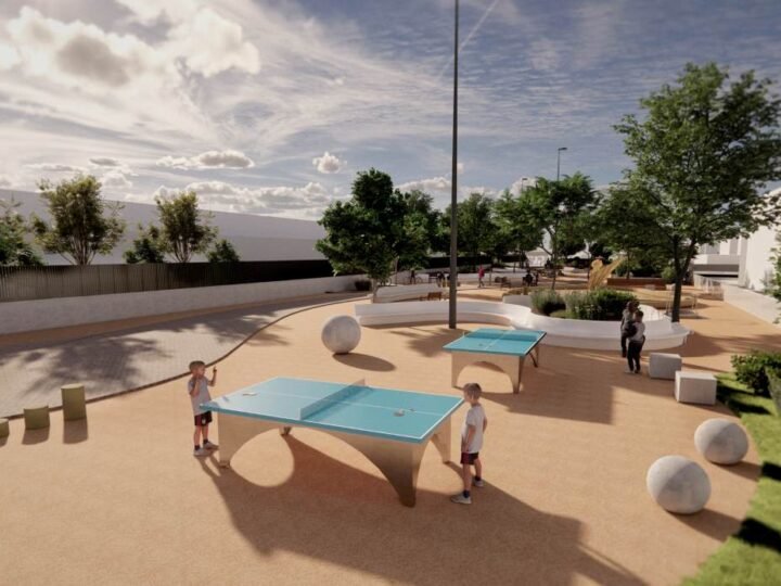 Comienzan las obras de transformación verde en los entornos escolares de Rivas Oeste