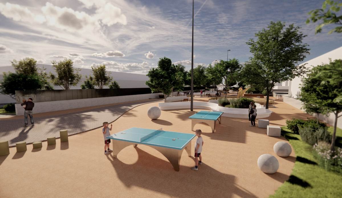 Comienzan las obras de transformación verde en los entornos escolares de Rivas Oeste