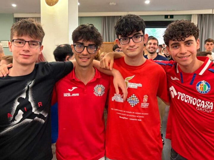 Brillante actuación del Club Ajedrez Rivas en los Campeonatos de España: Marcos Lianes, séptimo en relámpago y Joel Tenorio, campeón Sub 2150