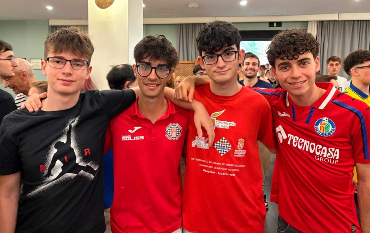 Brillante actuación del Club Ajedrez Rivas en los Campeonatos de España: Marcos Lianes, séptimo en relámpago y Joel Tenorio, campeón Sub 2150
