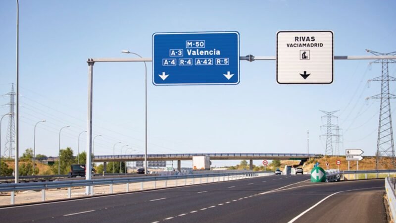 Avanzan las obras del enlace de la M-50: recta final para completar la fase 1 en Rivas