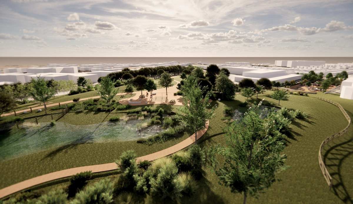 Renatura Rivas rediseña el Bosque del Recuerdo para mejorar la gestión del agua y la biodiversidad