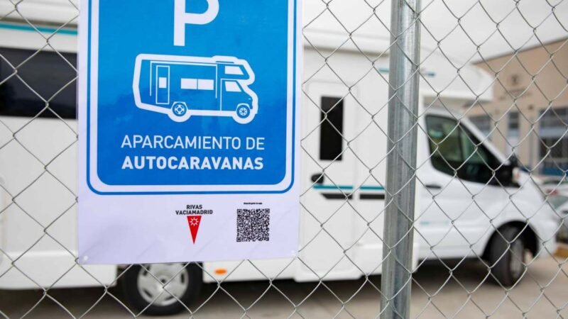 Rivas estrena un área municipal de estacionamiento para autocaravanas con capacidad para 35 vehículos