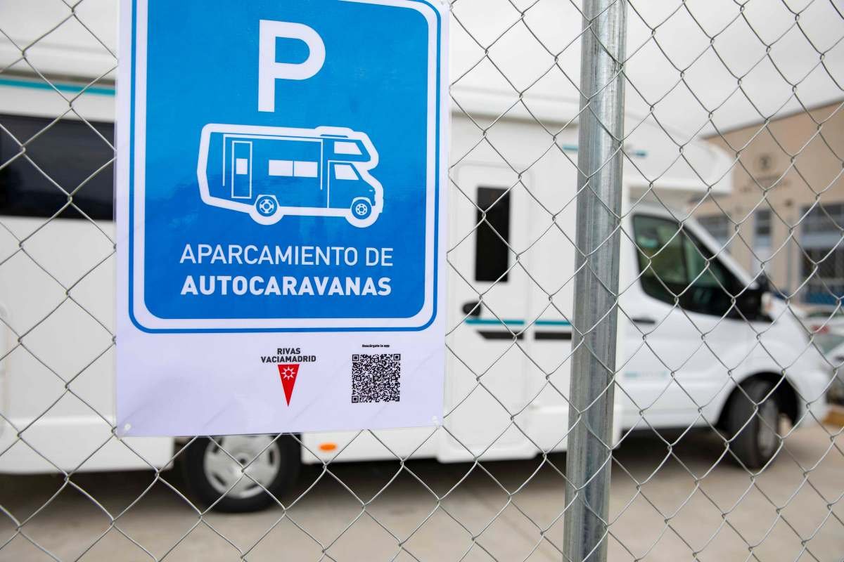 Rivas estrena un área municipal de estacionamiento para autocaravanas con capacidad para 35 vehículos