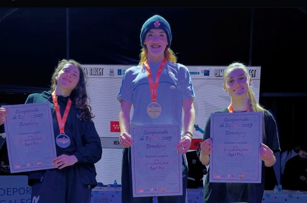 La ripense Lola Martínez revalida su oro nacional de break y representará a España en el Mundial de Japón