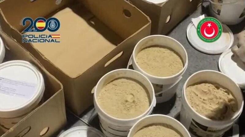 Golpe al narcotráfico internacional: 89 kilos de cocaína incautados en una operación con registros en Rivas Vaciamadrid