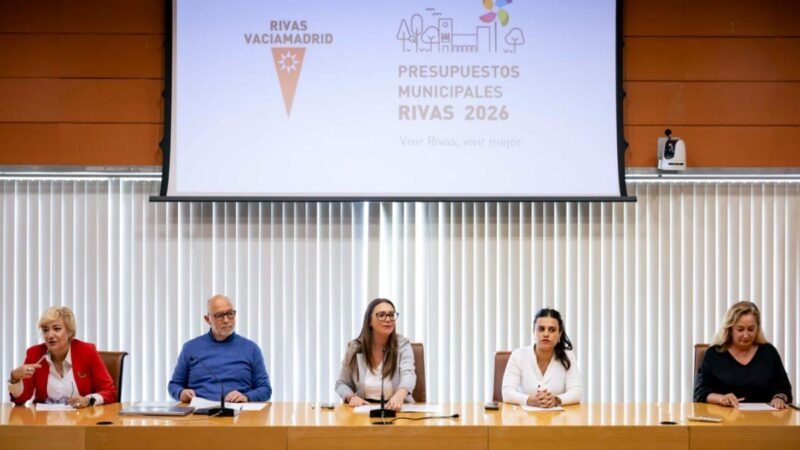 Rivas presenta un presupuesto de 157,5 millones para 2026 con una gran apuesta por la sostenibilidad y los servicios públicos