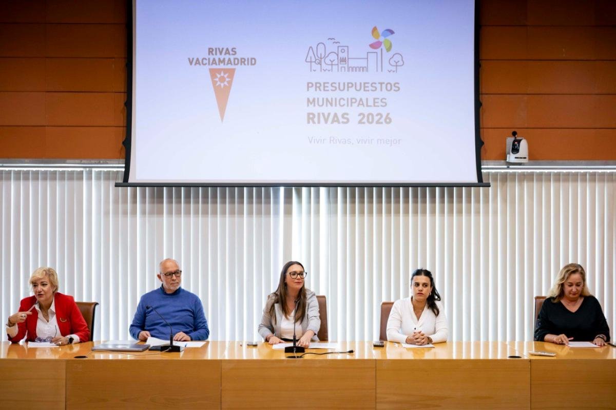 Rivas presenta un presupuesto de 157,5 millones para 2026 con una gran apuesta por la sostenibilidad y los servicios públicos