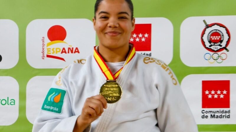 La yudoca ripense Nisrin Bousbaa logra su tercer título nacional y hace historia en otra categoría de peso