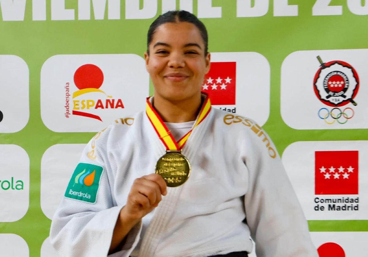 La yudoca ripense Nisrin Bousbaa logra su tercer título nacional y hace historia en otra categoría de peso