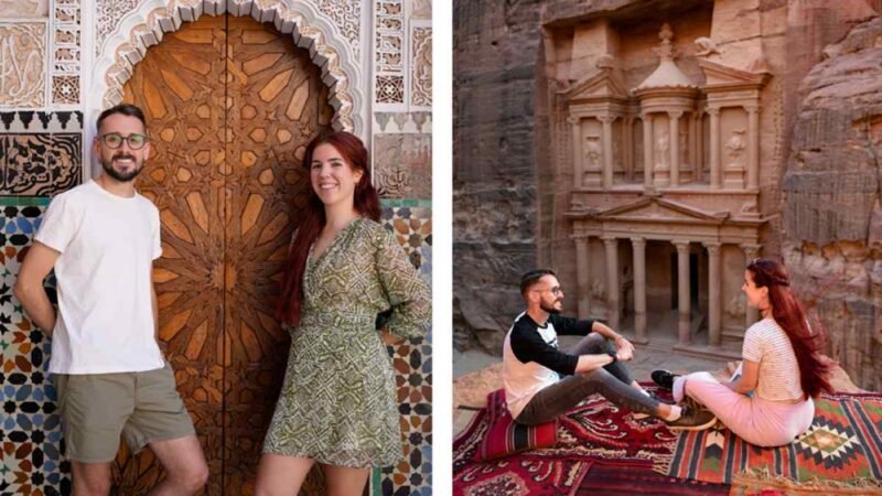 De Zambia a Camboya: la pareja viajera de Rivas que conquista las redes