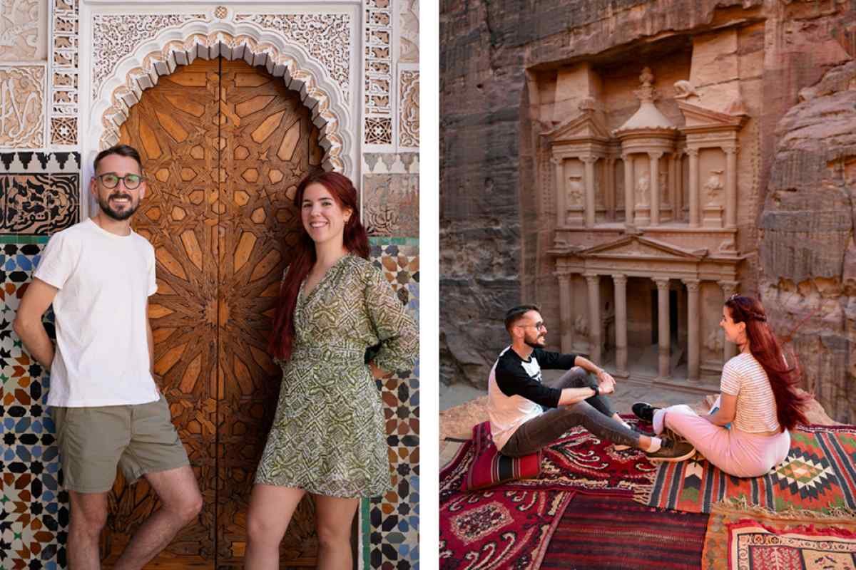 De Zambia a Camboya: la pareja viajera de Rivas que conquista las redes