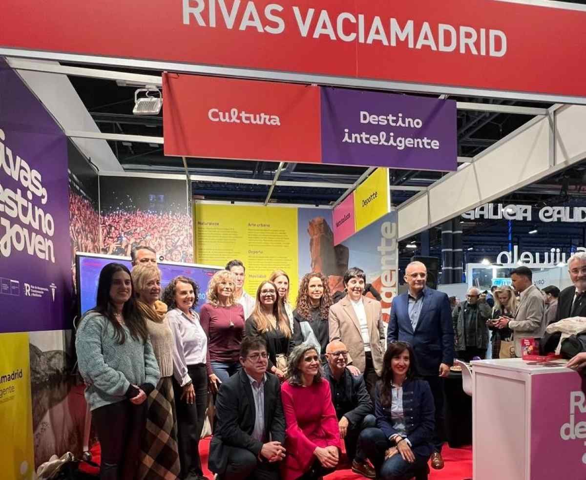 Rivas abre FITUR 2026 mostrando su modelo de ciudad joven, verde e innovadora