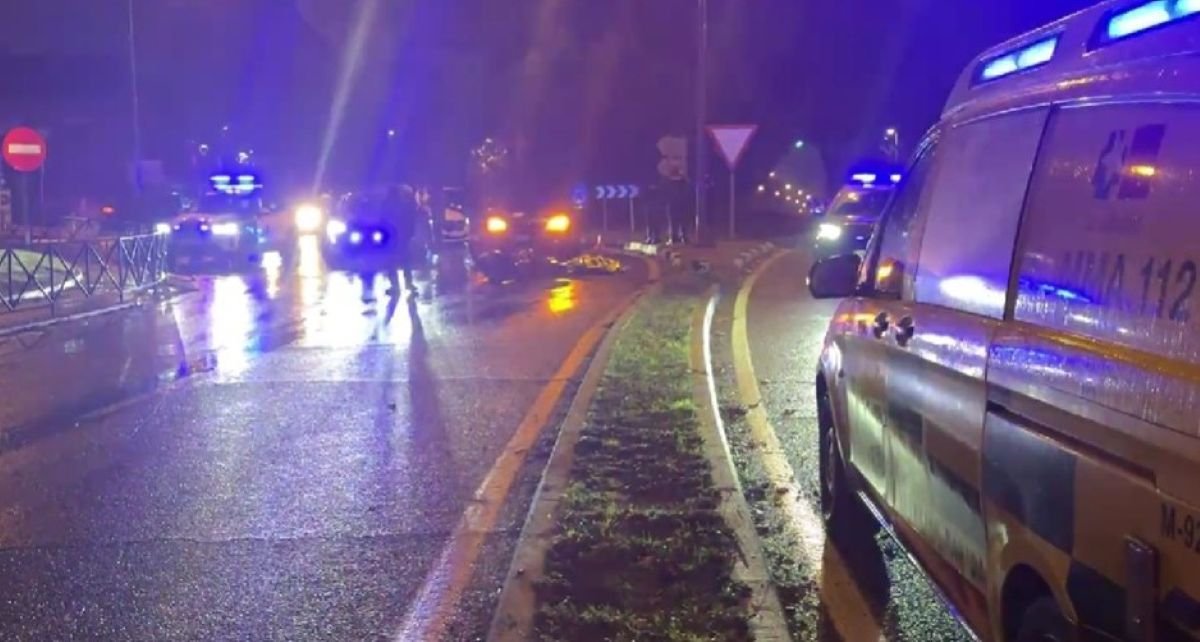 Fallece un motorista en un accidente de tráfico en la M-206, a la altura de San Fernando de Henares