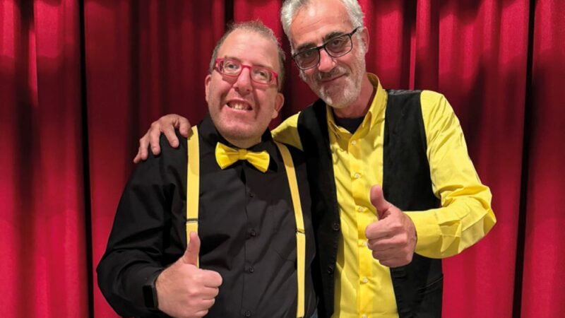 Doscapacitados actúa en la sala Covibar: Josete y Edu Luky llevan su humor inclusivo a Rivas