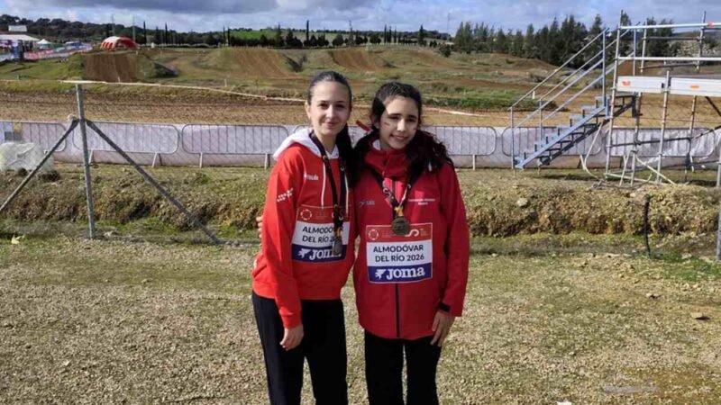 Rivas sube al podio nacional de cross con Luna Ros y Ana Pedraza en las selecciones madrileñas