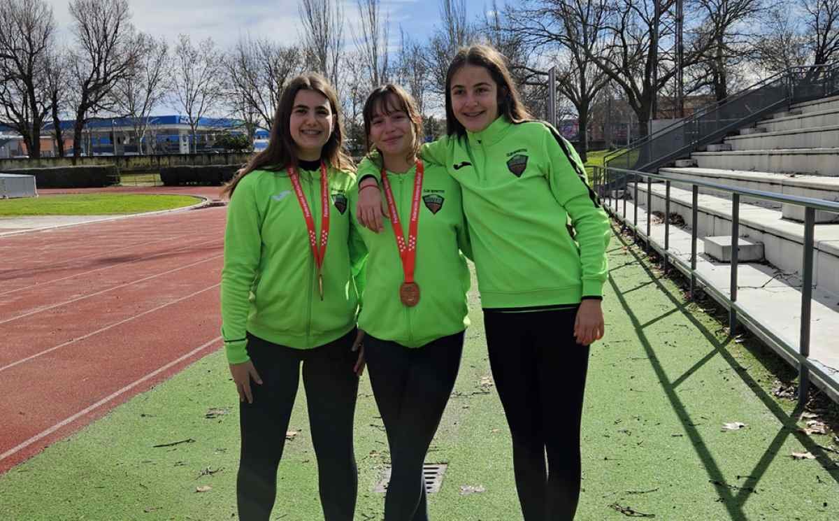 Las ripenses Heba Melero y Lidia Bravo brillan en el Campeonato de Madrid sub 16 de invierno