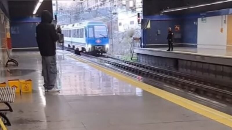 Un hombre salta a las vías del metro en Rivas Futura durante una huida tras un presunto robo