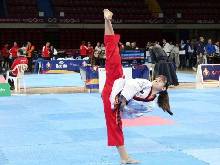 La ripense Anitz García suma un bronce individual y un oro en trío en el Campeonato de España de poomsae