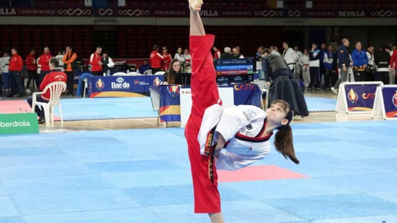 La ripense Anitz García suma un bronce individual y un oro en trío en el Campeonato de España de poomsae