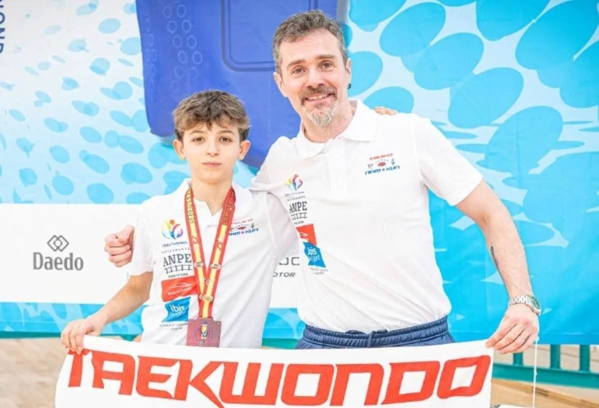 Iván Rodríguez logra el bronce en el Campeonato de España de taekwondo por selecciones autonómicas