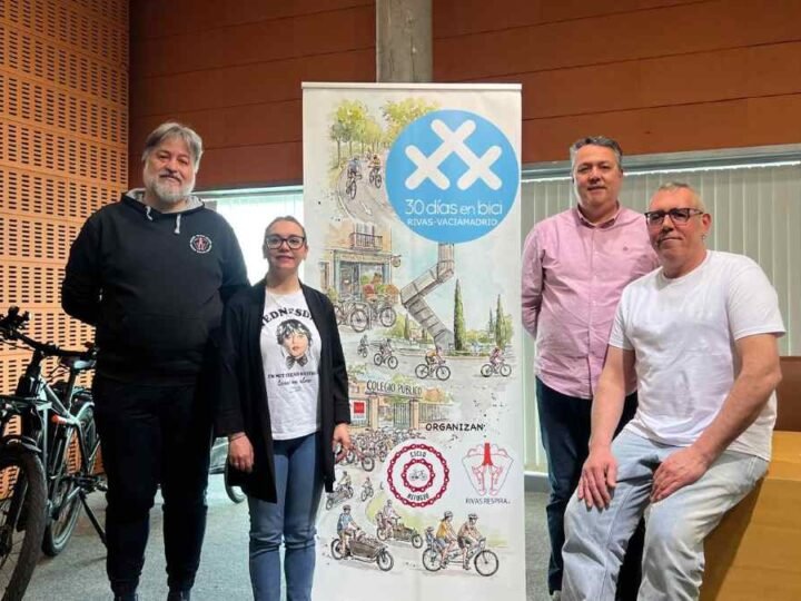 Rivas Vaciamadrid presenta la campaña ‘30 días en bici’ para fomentar la movilidad sostenible en abril