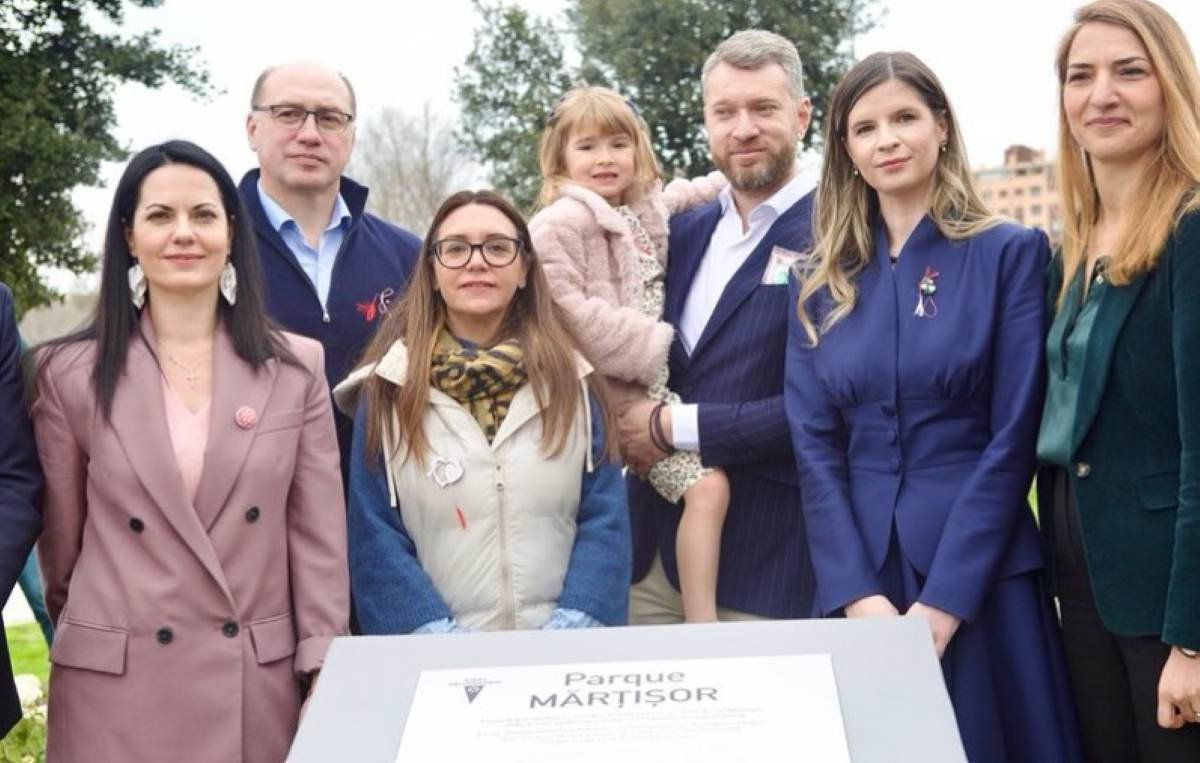 Rivas inaugura el Parque Mărțișor y se suma a la celebración de la comunidad rumana
