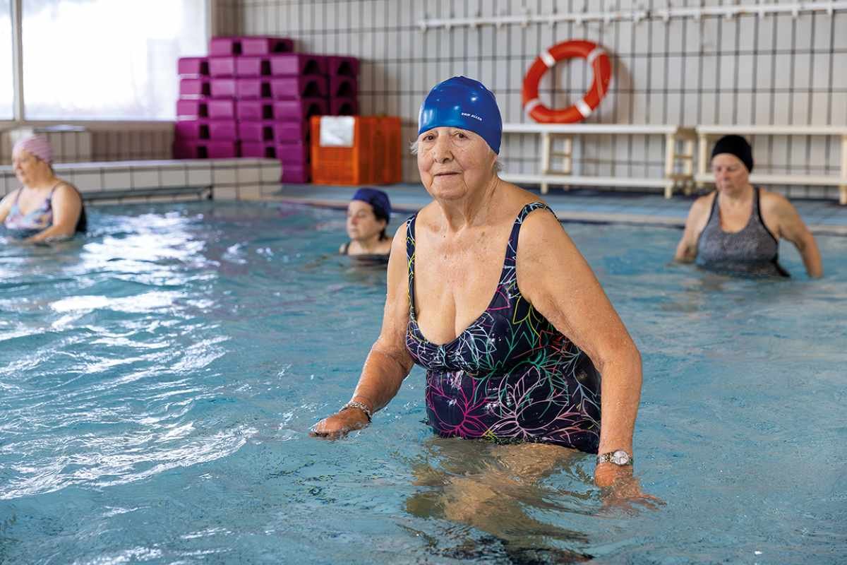 Encarna, la vecina de Rivas de 96 años que encuentra en el deporte su mejor aliado