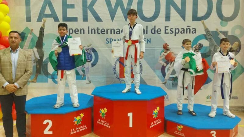 Iván Rodríguez, joven de Rivas, se proclama campeón cadete en el Open Internacional de España de Taekwondo