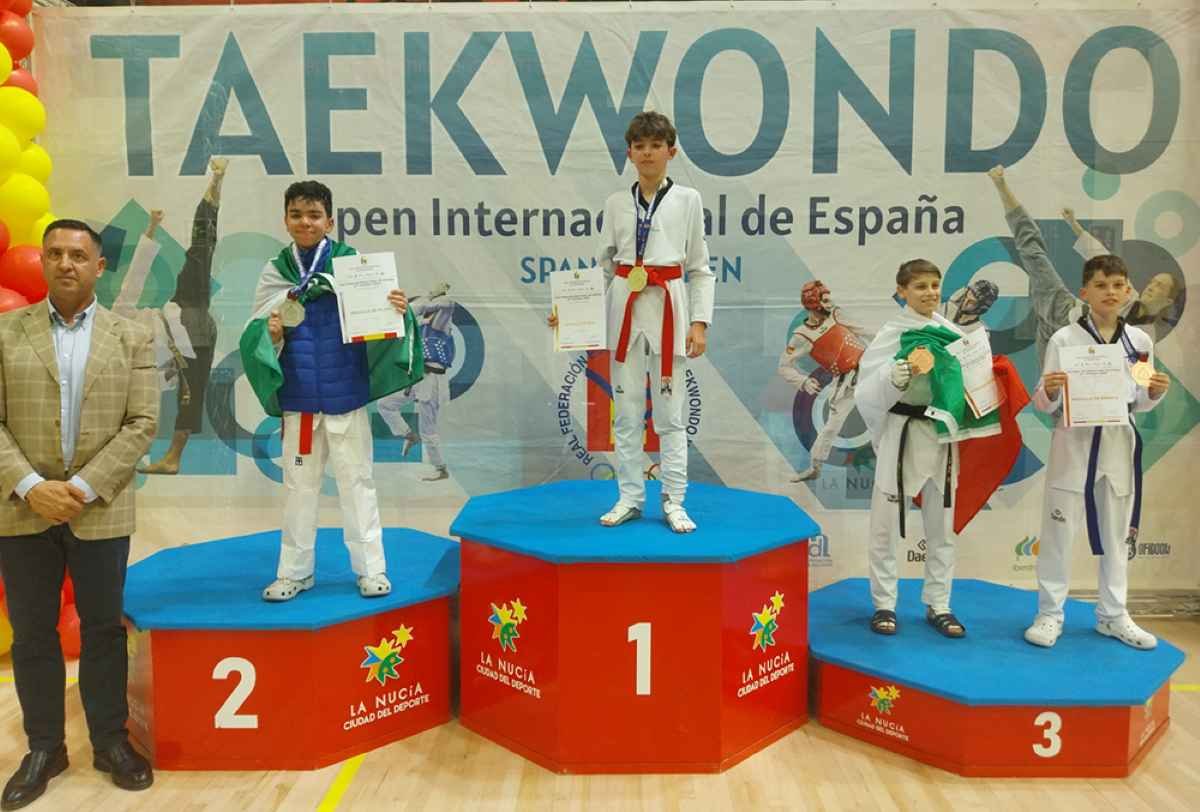Iván Rodríguez, joven de Rivas, se proclama campeón cadete en el Open Internacional de España de Taekwondo