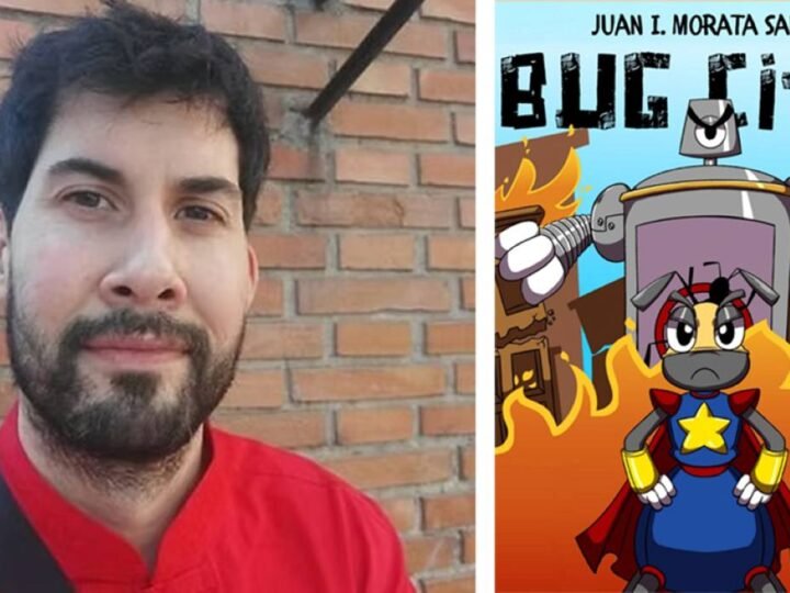 El ripense Juan Morata presenta su cómic infantil ‘Bug City’ en Rivas