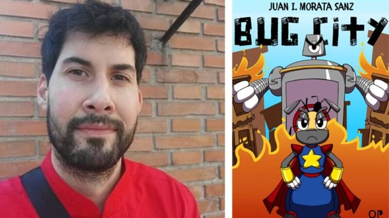 El ripense Juan Morata presenta su cómic infantil ‘Bug City’ en Rivas