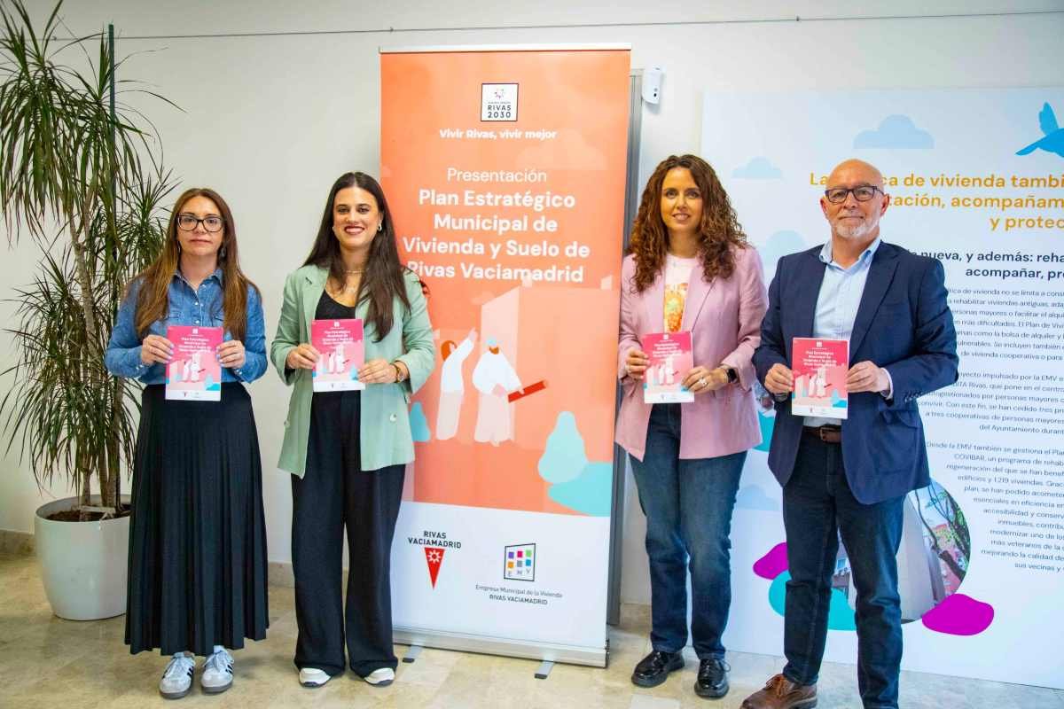 Rivas presenta su Plan Estratégico de Vivienda: una hoja de ruta para ampliar el parque público y facilitar el acceso a la vivienda