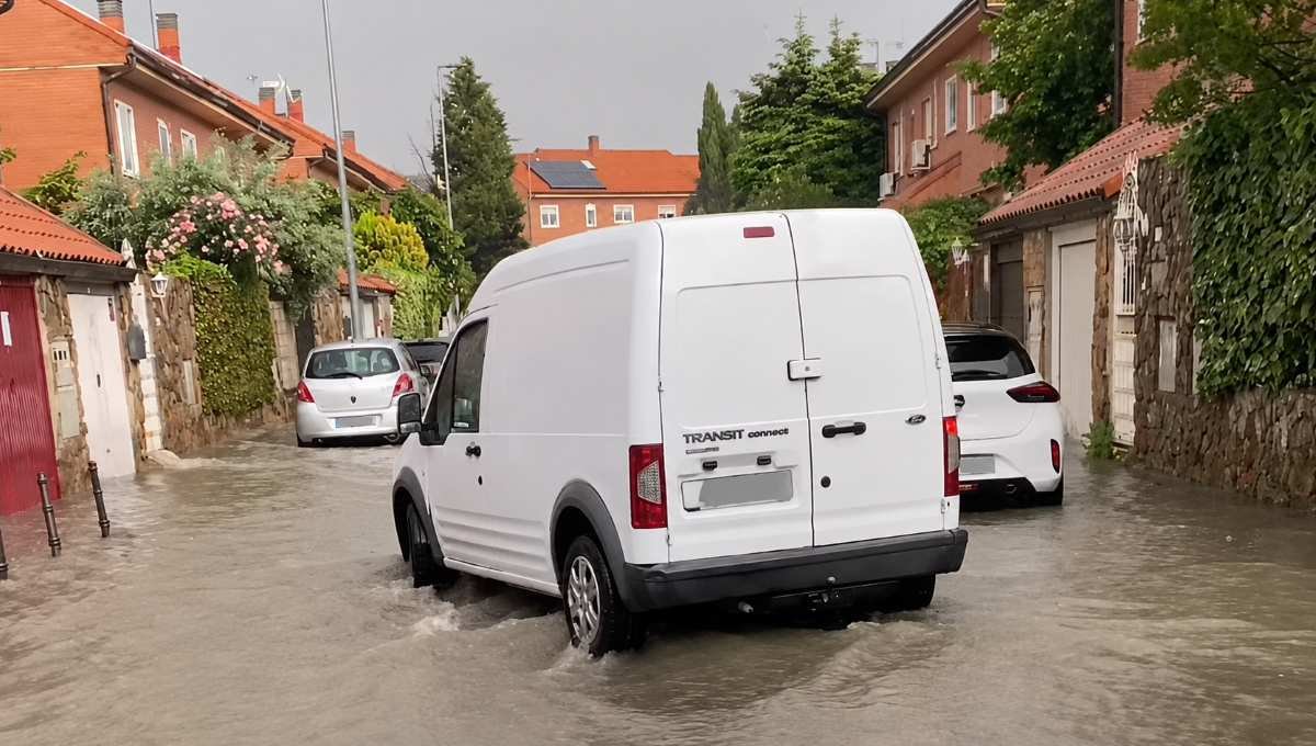 La granizada deja cerca de 40 incidencias en Rivas: más de 100 trabajadores municipales actuaron durante el temporal