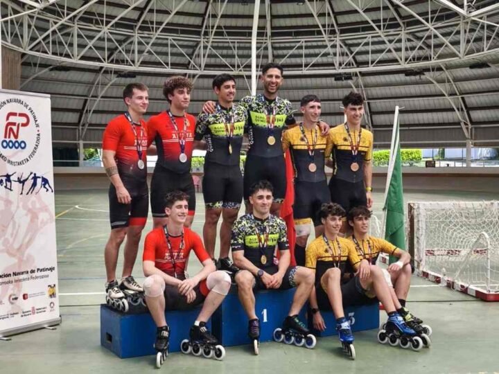 El CPV Rivas se proclama campeón de España en relevos americana de patinaje