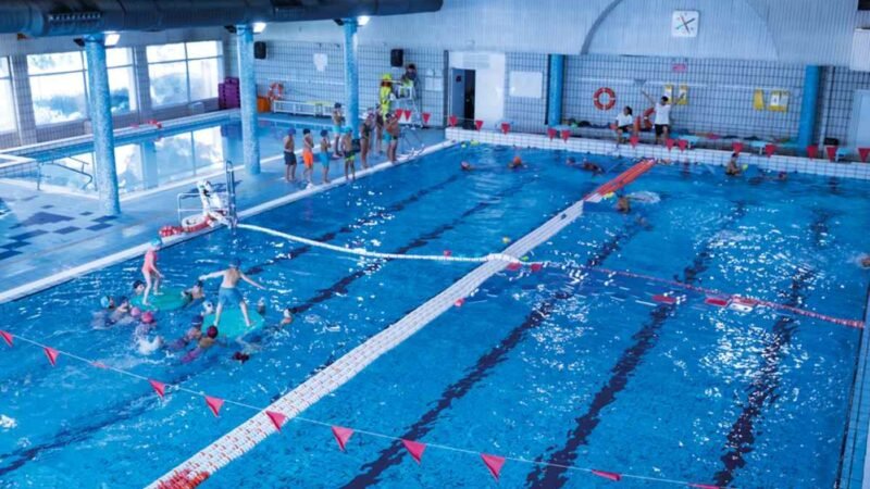 Cerro del Telégrafo: Cerrada temporalmente la piscina grande por un tratamiento especial del agua