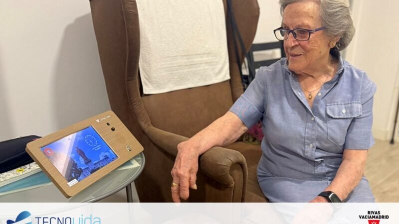 Rivas impulsa un proyecto piloto de videoasistencia para personas mayores