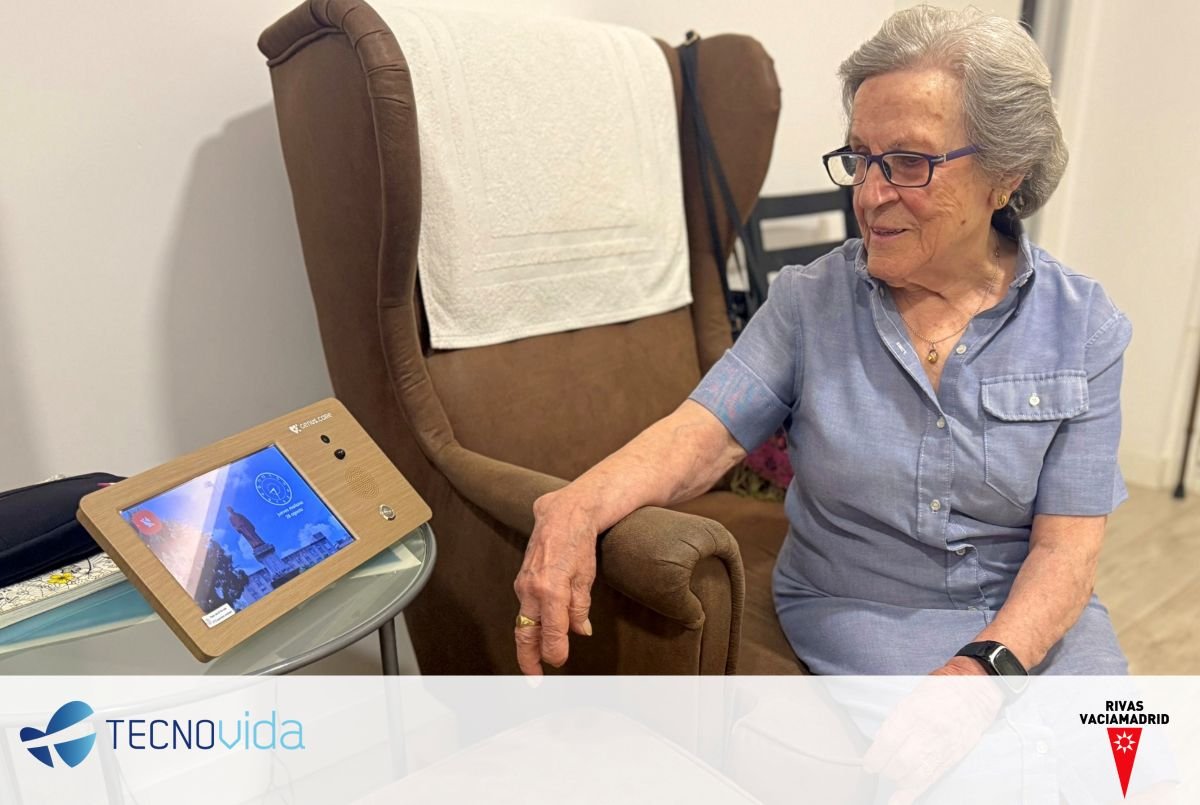 Rivas impulsa un proyecto piloto de videoasistencia para personas mayores